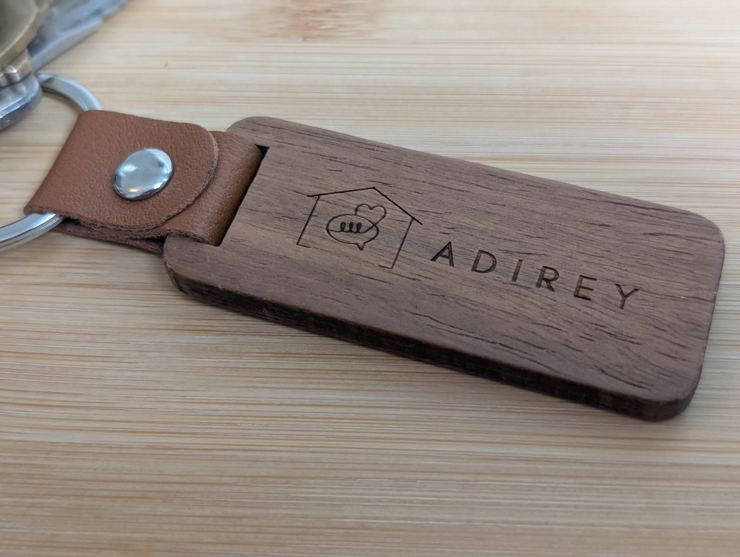 Wooden Keychains for Communication: See-Think-Feel-Need