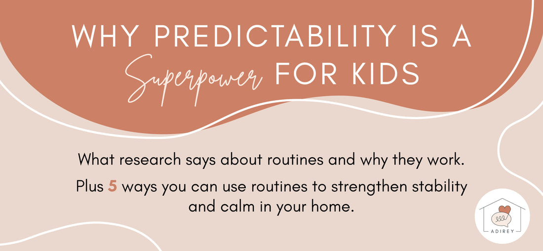 Why Predictability is a Superpower for Kids - Research Overview
