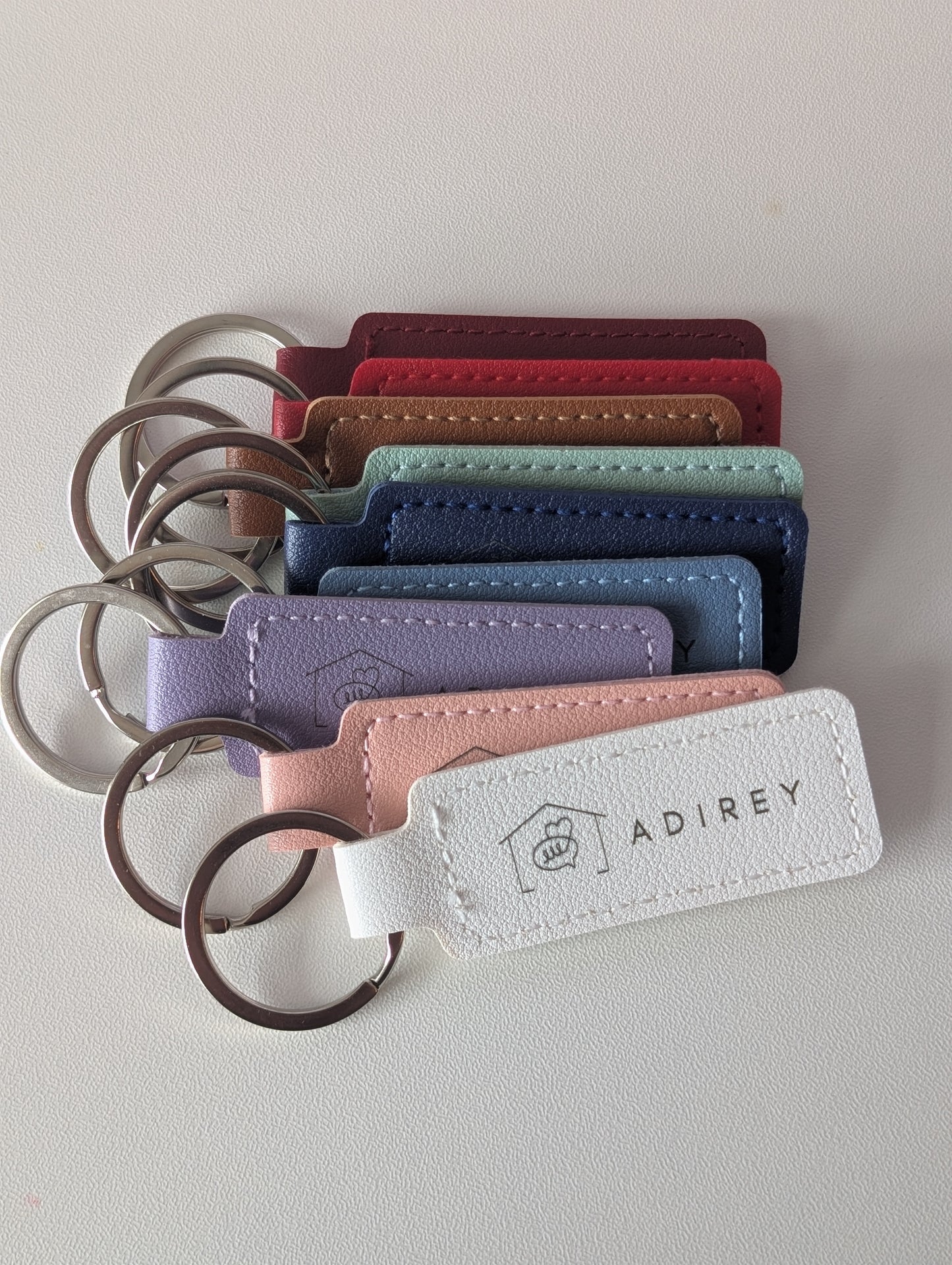 Leather Keychains for Communication: See-Think-Feel-Need